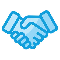 Handshake Icon Element For Design