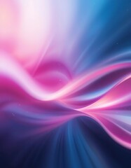 Obraz premium Abstract Pink and Blue Swirling Light Design