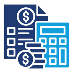 Budgeting Icon Element For Design