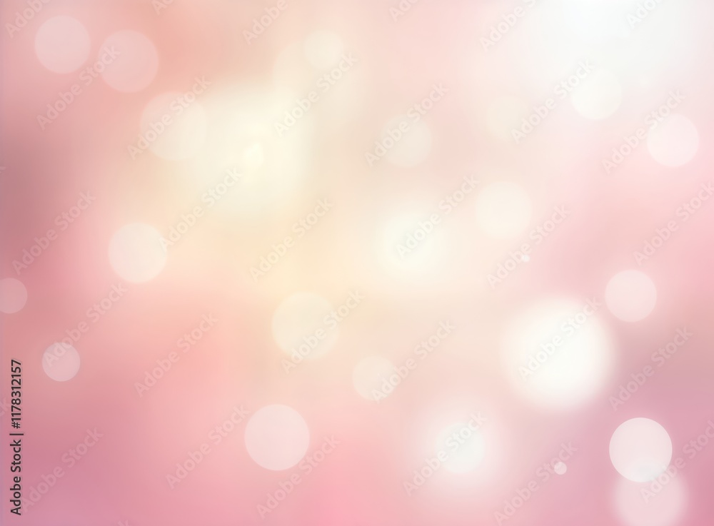 Poster pale pink light leak bokeh background. soft light effect with gentle shades. urban design element. i