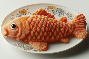 Felt Style Chinese Gourmet Fish