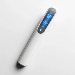 Digital thermometer displaying temperature 