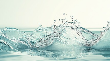 Splash of Focus: Diver in Motion