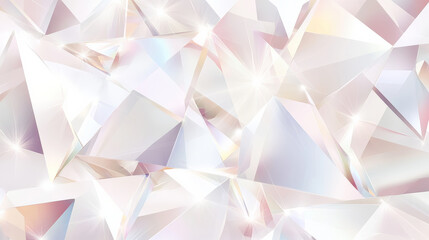 Fototapeta premium Iridescent light refractions create dazzling pattern