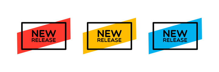 Modern Abstract New Release Label