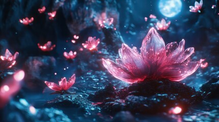 flowers that glow in the dark