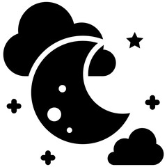 Crescent Moon Icon