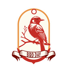Bird Day event label