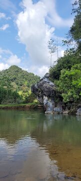 Naturaleza: singularidad en la roca