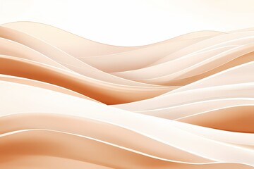 Serene Abstract Landscape with Soft Curves and Gentle Tones