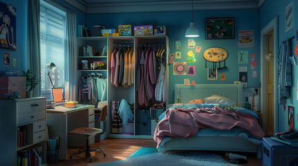 10代の子供の部屋 083 Generative AI