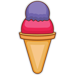 Gelato Sticker