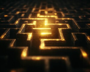 Navigating the tax season maze a visual journey through financial complexity in a digital environment