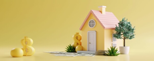 Property tax forms illustrated for suburban homeowners financial planning visual guide domestic environment