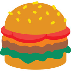 Burger Illustration