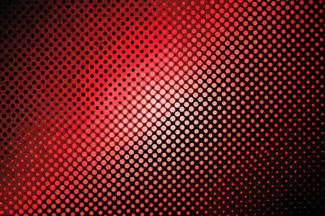 Abstract Monochrome Red Black Grunge Halftone Pattern Minimalist Photography