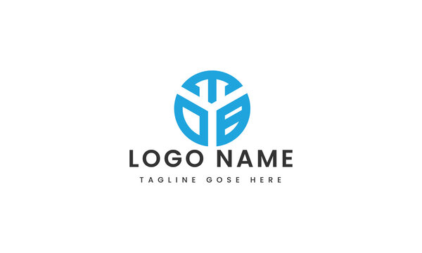 dtb letter  custom logo design