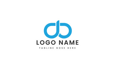 dtb letter  custom logo design