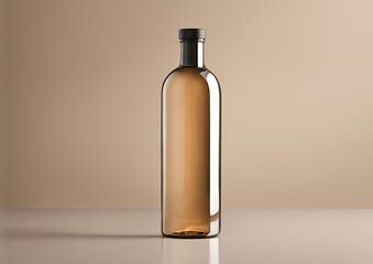 Mockup_1 (4961 x 3508 px) - mockup bottle photography on a plain beige solid background