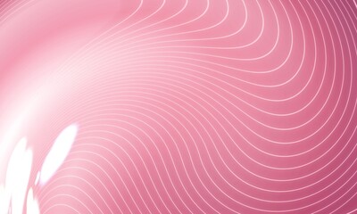 Organic Pink Waves with Glowing Center