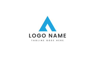 
abstract Branding letter a logo template design