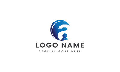 Fototapeta premium abstract Branding letter a chating logo template design