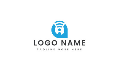Obraz premium abstract Branding letter a chating logo template design