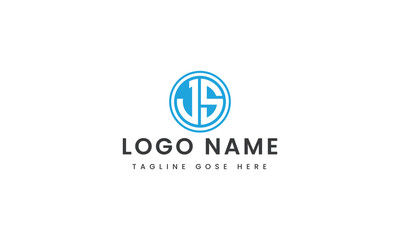 
abstract Branding letter js logo template design
