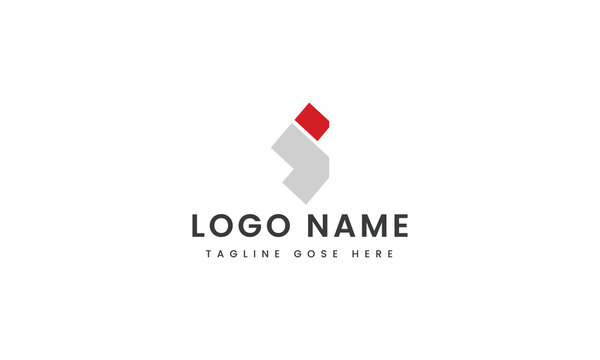 
abstract Branding letter js logo template design