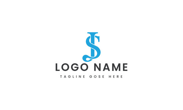 
abstract Branding letter js logo template design