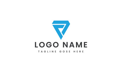 
abstract Branding letter vlogo template design