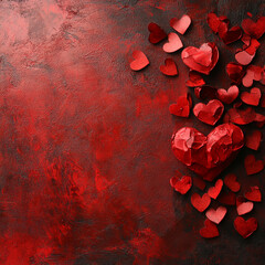 romantic love valentine day background for social media