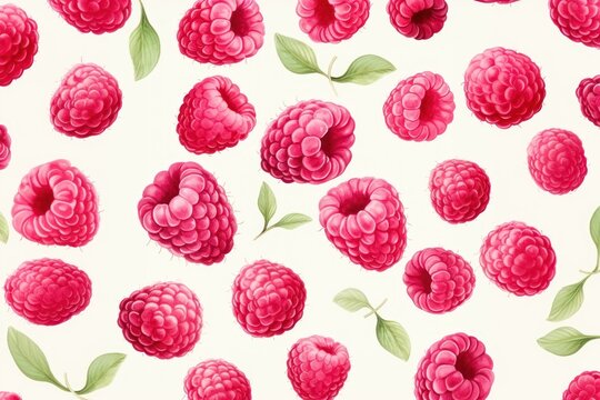 Rasberry raspberry pattern fruit.