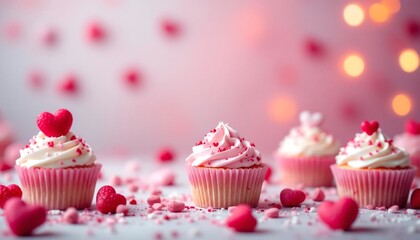 Valentine's Day Cupcakes: Pink & Sweet Treats for Romantic Celebration