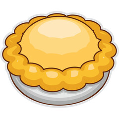 Pie Sticker