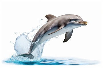 Fototapeta premium Dolphin animal mammal fish.