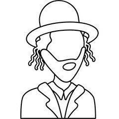 Jew Man Icon