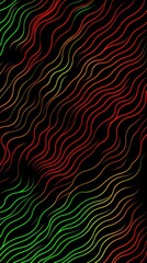 Fototapeta premium Memphis gradient backgrounds pattern red.