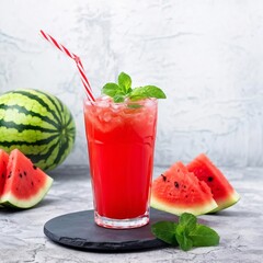 수박,과일,과일주스,음료,음료수,카페,쉐이크,슬라이스,스무디,수박주스,