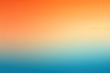 Blue and orange simple plain gradient background colors art transition.