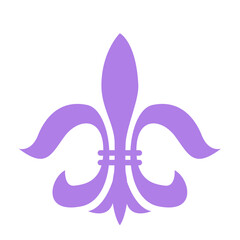 French symbol gold and navy blue design  Scouting organizations