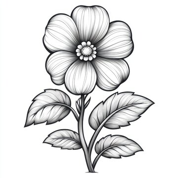 recommend clip art: flower silvatica icon , line art style , clear background --stylize 750 --v 6.1 Job ID: b41902d4-982b-49b9-a2c8-4c73eec1d632