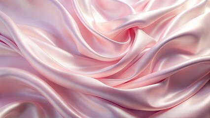 Fototapeta premium Dreamy pink pastel abstract wallpaper with a silky smooth texture and soft color palette.