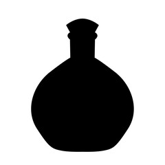 Wine bottle types vector