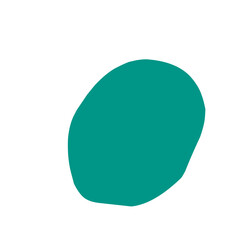 Abstract Uneven Circle 