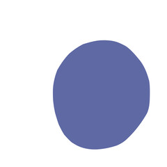 Abstract Uneven Circle 