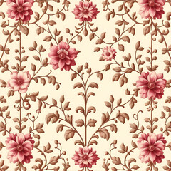 seamless pattern with flowers
