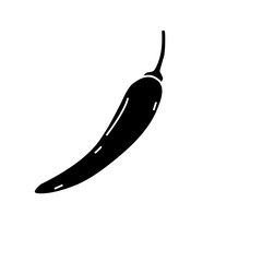Chilli Silhouette 