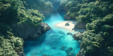 Obraz premium Boracay Philippines Soothing and Calming Visuals