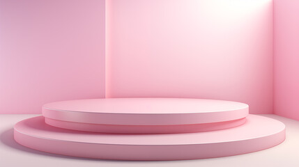 Pink podium product
